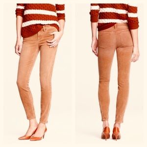 J Crew Toothpick Super Skinny Stretch Cord